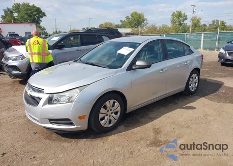 2013 Chevrolet Cruze Ls Auto из США, поврежденный, VIN 1G1PA5SH8D7295172